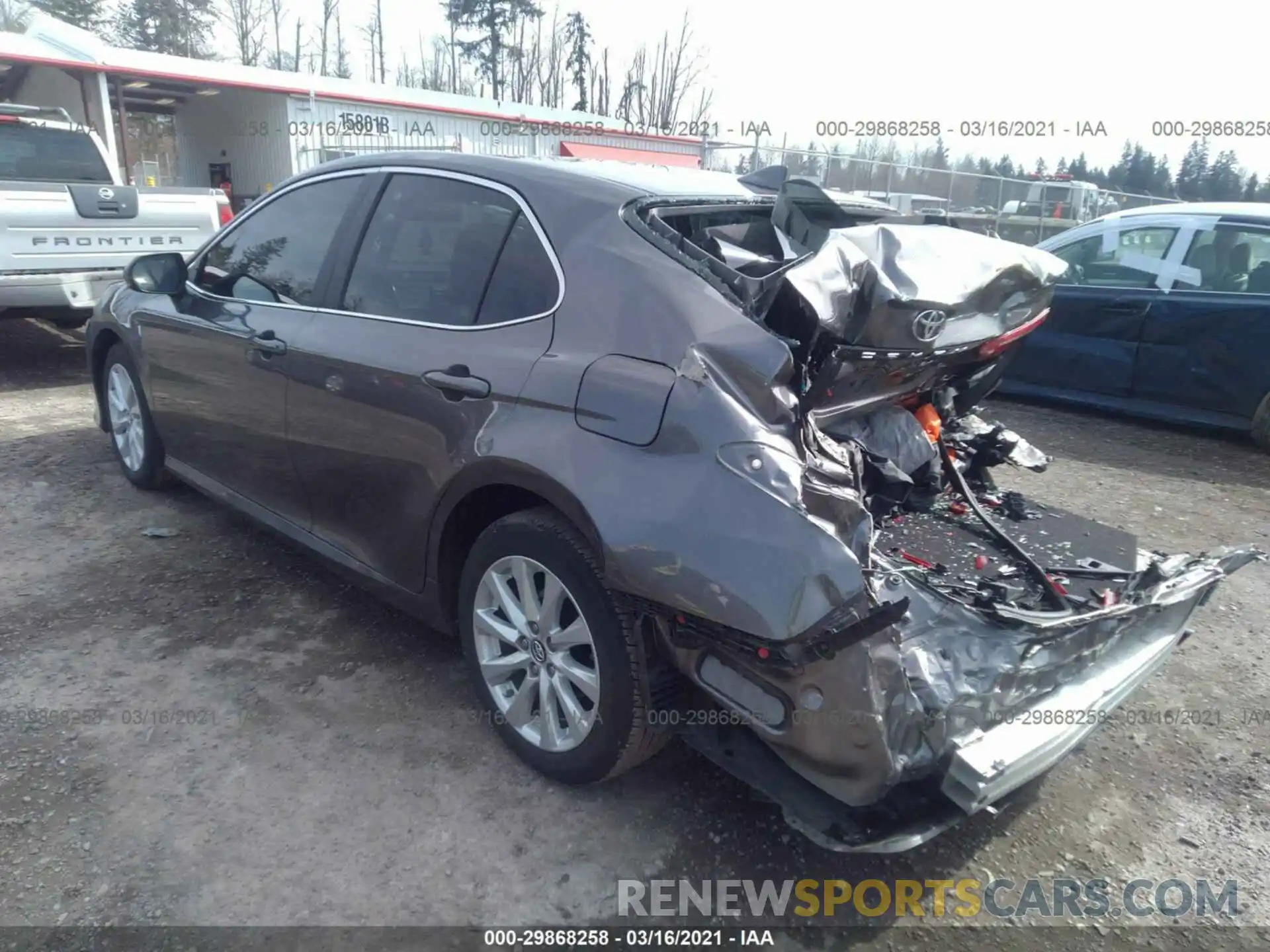 3 Photograph of a damaged car 4T1B11HK2KU247416 TOYOTA CAMRY 2019