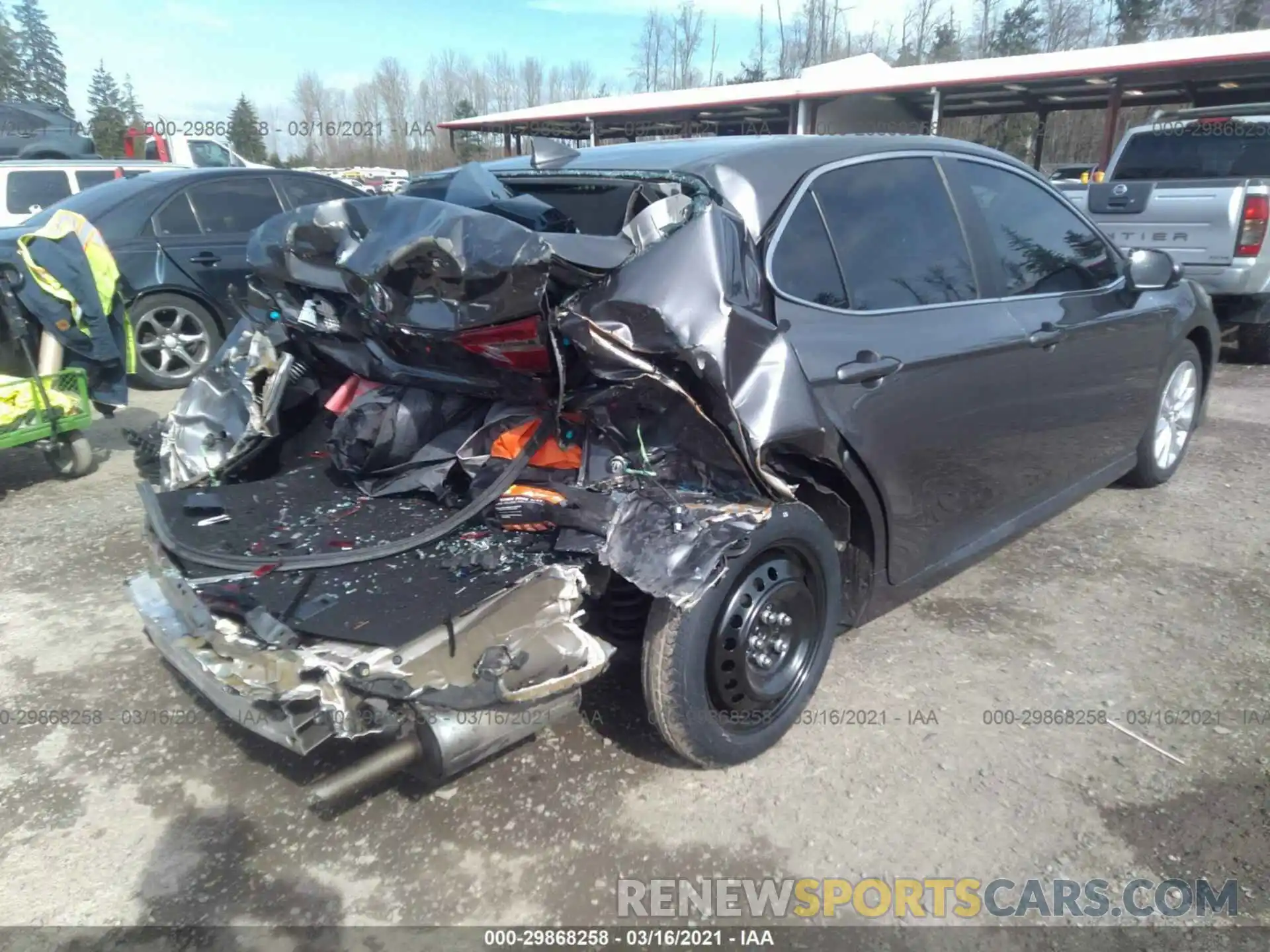 4 Photograph of a damaged car 4T1B11HK2KU247416 TOYOTA CAMRY 2019