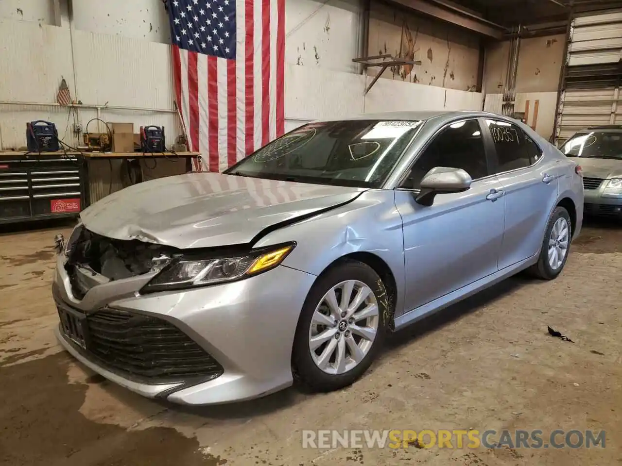 2 Photograph of a damaged car 4T1B11HK2KU247433 TOYOTA CAMRY 2019