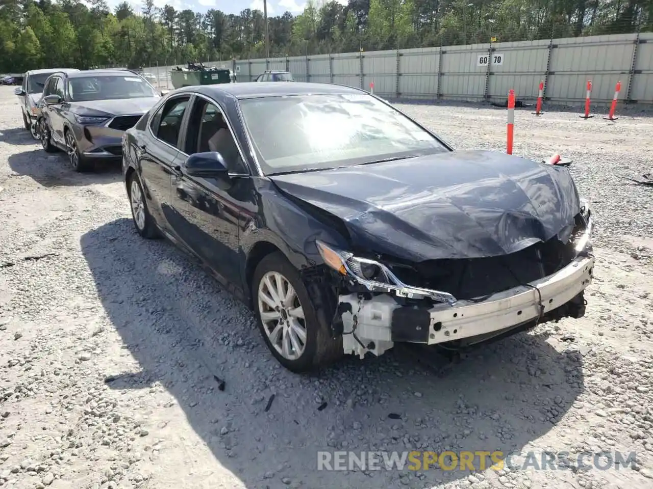 1 Photograph of a damaged car 4T1B11HK2KU248758 TOYOTA CAMRY 2019