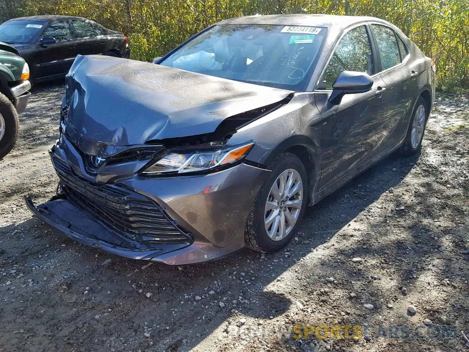 2 Photograph of a damaged car 4T1B11HK2KU249070 TOYOTA CAMRY 2019