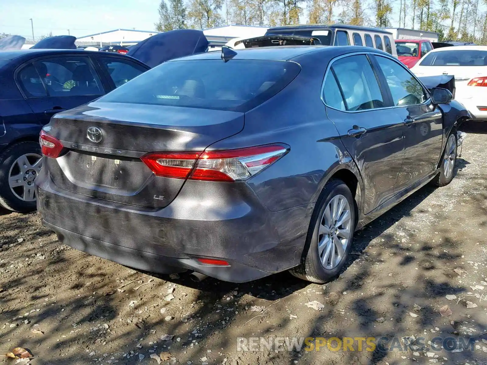 4 Photograph of a damaged car 4T1B11HK2KU249070 TOYOTA CAMRY 2019