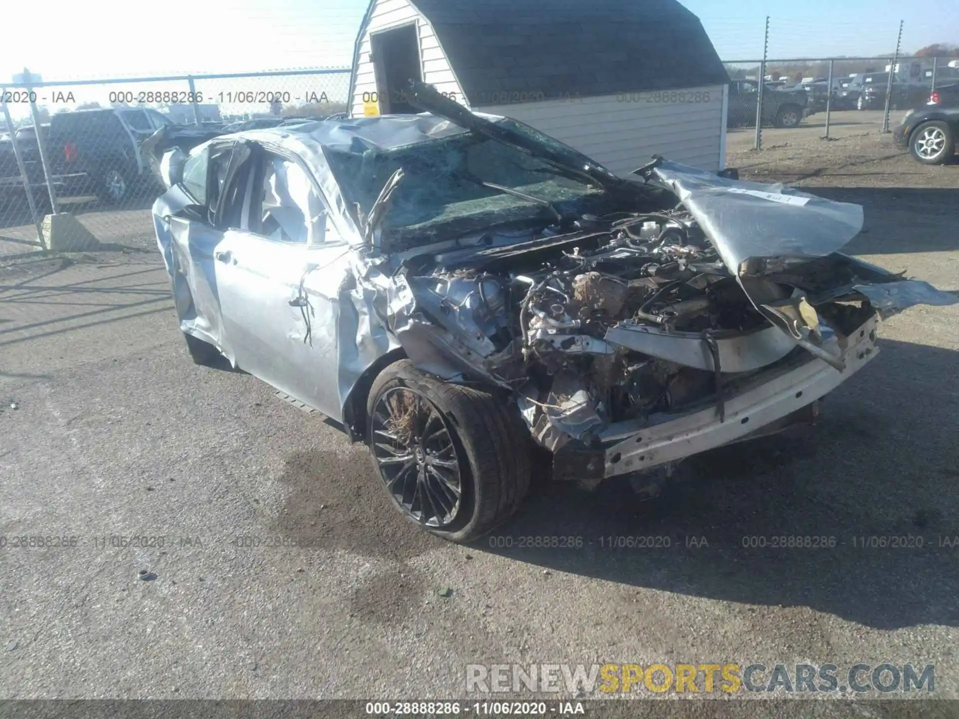 1 Photograph of a damaged car 4T1B11HK2KU249201 TOYOTA CAMRY 2019