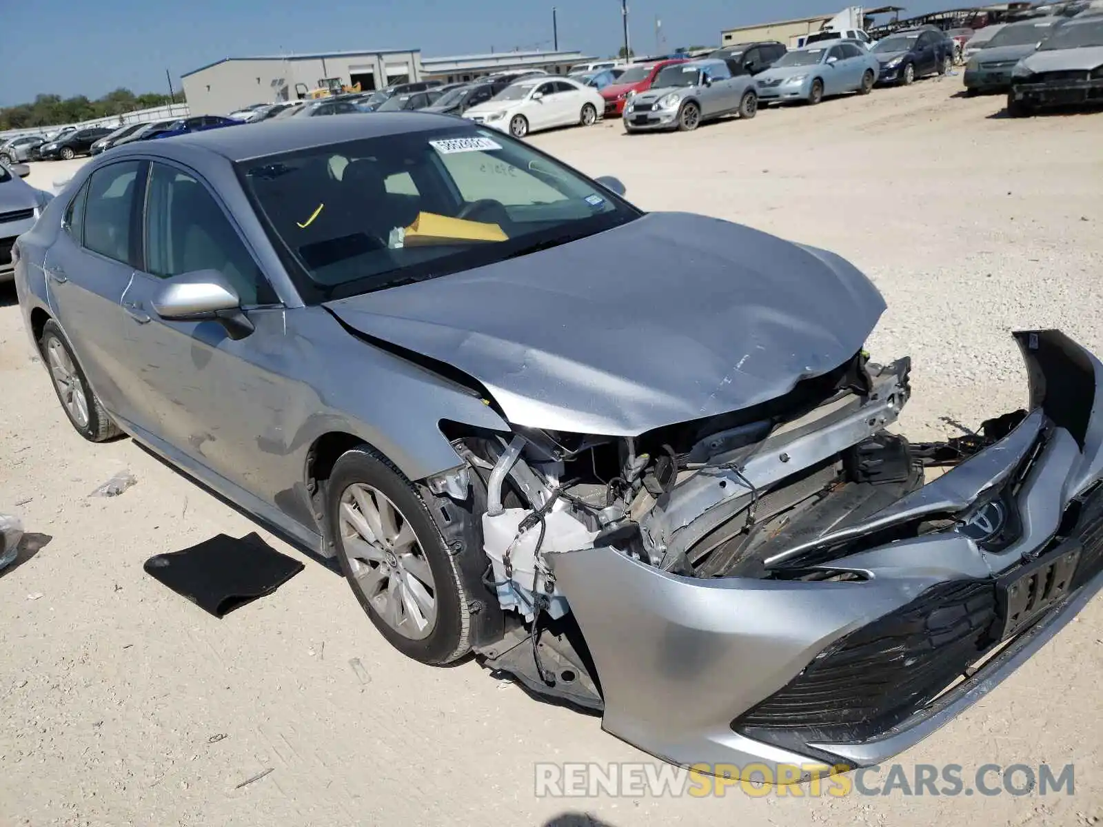 1 Photograph of a damaged car 4T1B11HK2KU249523 TOYOTA CAMRY 2019