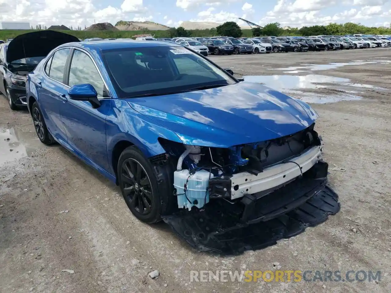 1 Photograph of a damaged car 4T1B11HK2KU249635 TOYOTA CAMRY 2019