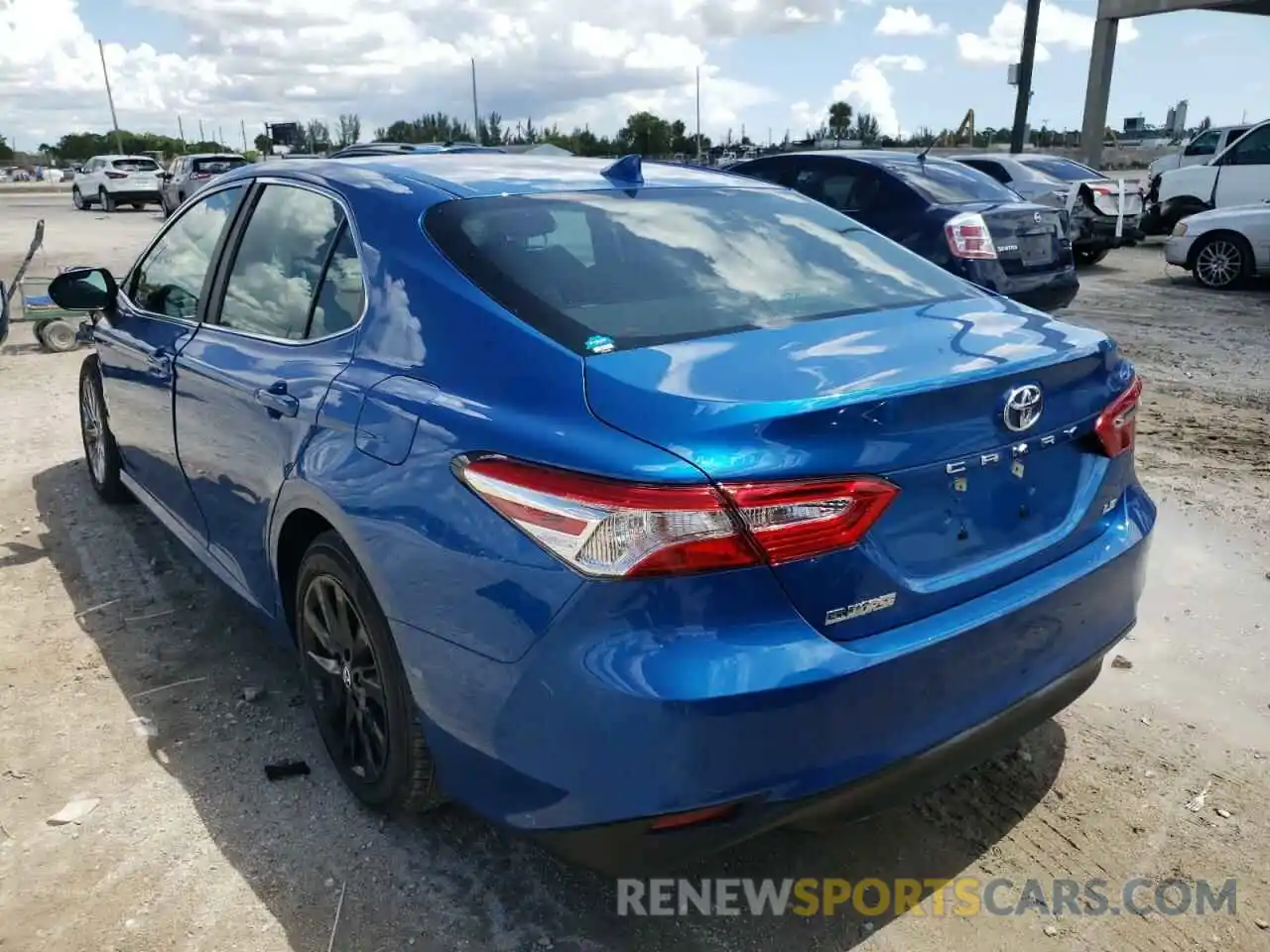 3 Photograph of a damaged car 4T1B11HK2KU249635 TOYOTA CAMRY 2019