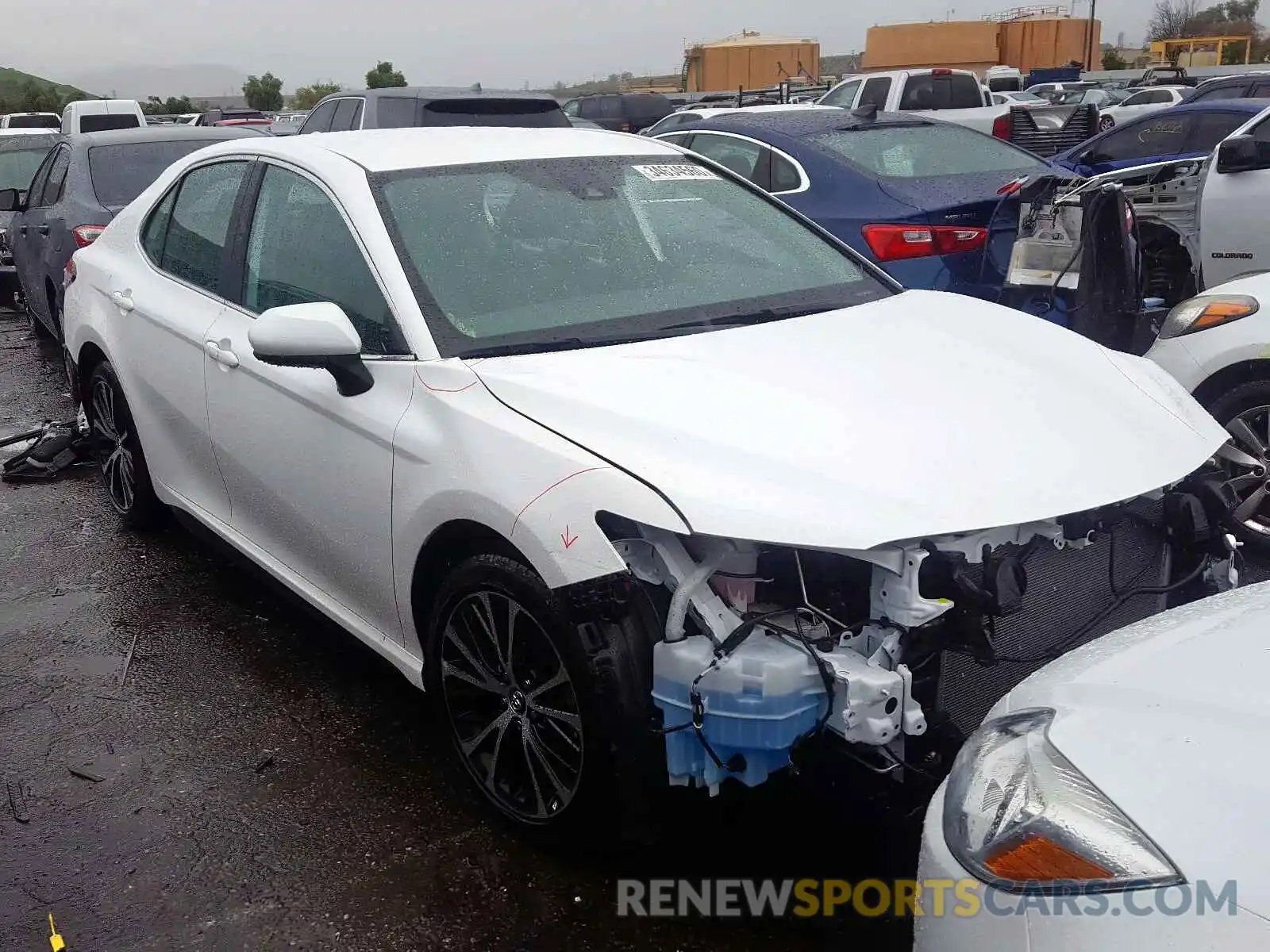 1 Photograph of a damaged car 4T1B11HK2KU250090 TOYOTA CAMRY 2019