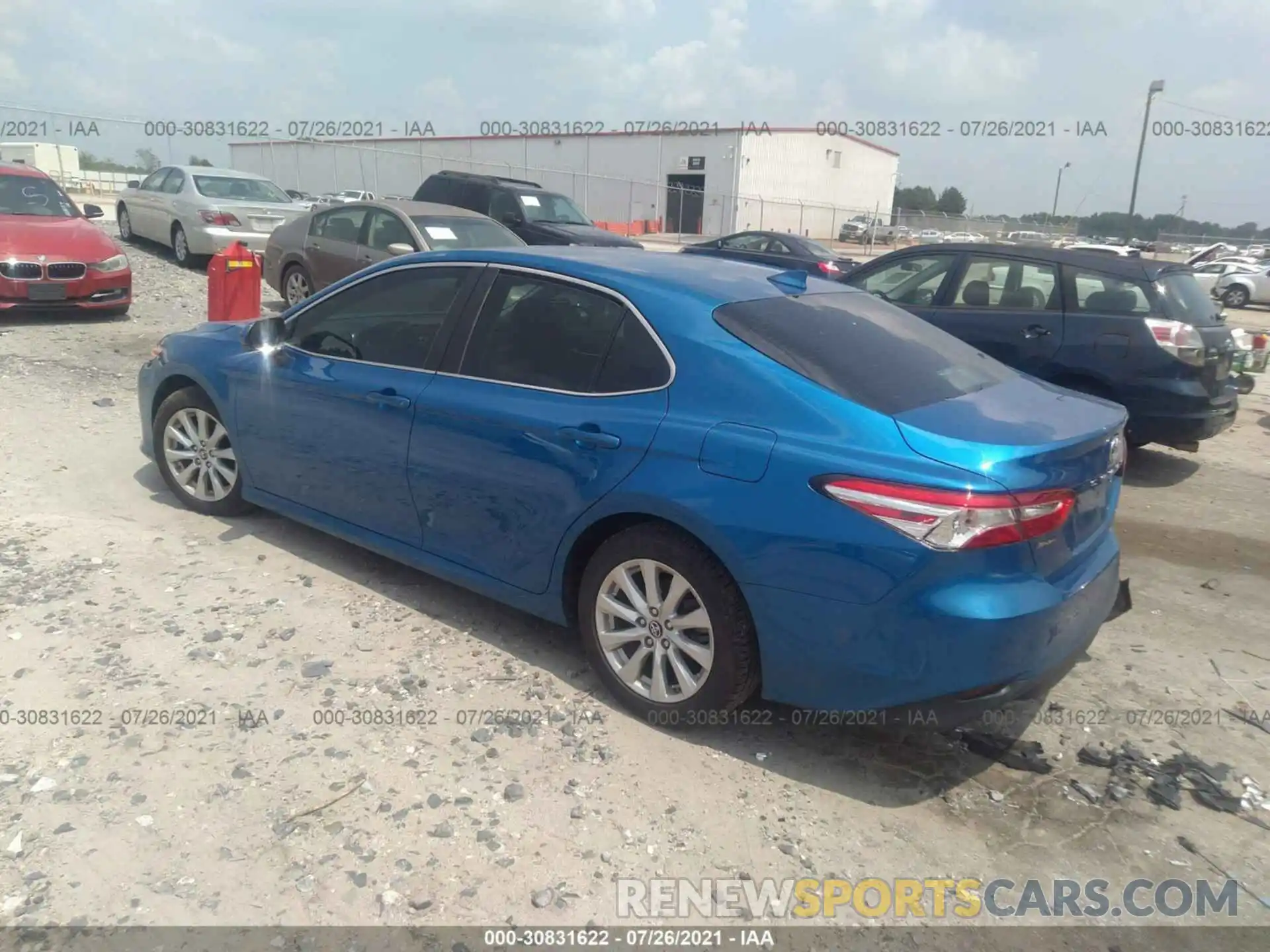 3 Photograph of a damaged car 4T1B11HK2KU250753 TOYOTA CAMRY 2019