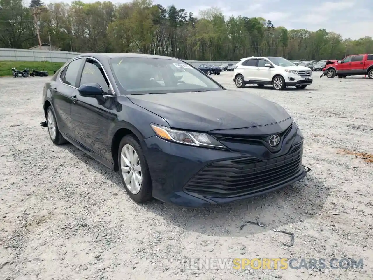 1 Photograph of a damaged car 4T1B11HK2KU250994 TOYOTA CAMRY 2019