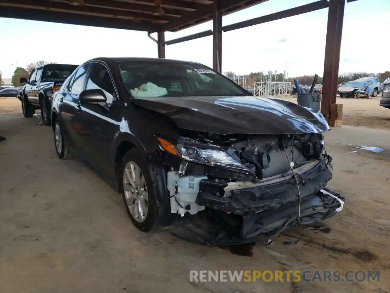 1 Photograph of a damaged car 4T1B11HK2KU251644 TOYOTA CAMRY 2019