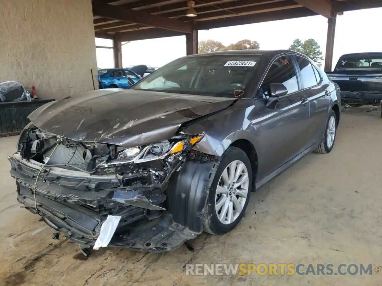 2 Photograph of a damaged car 4T1B11HK2KU251644 TOYOTA CAMRY 2019