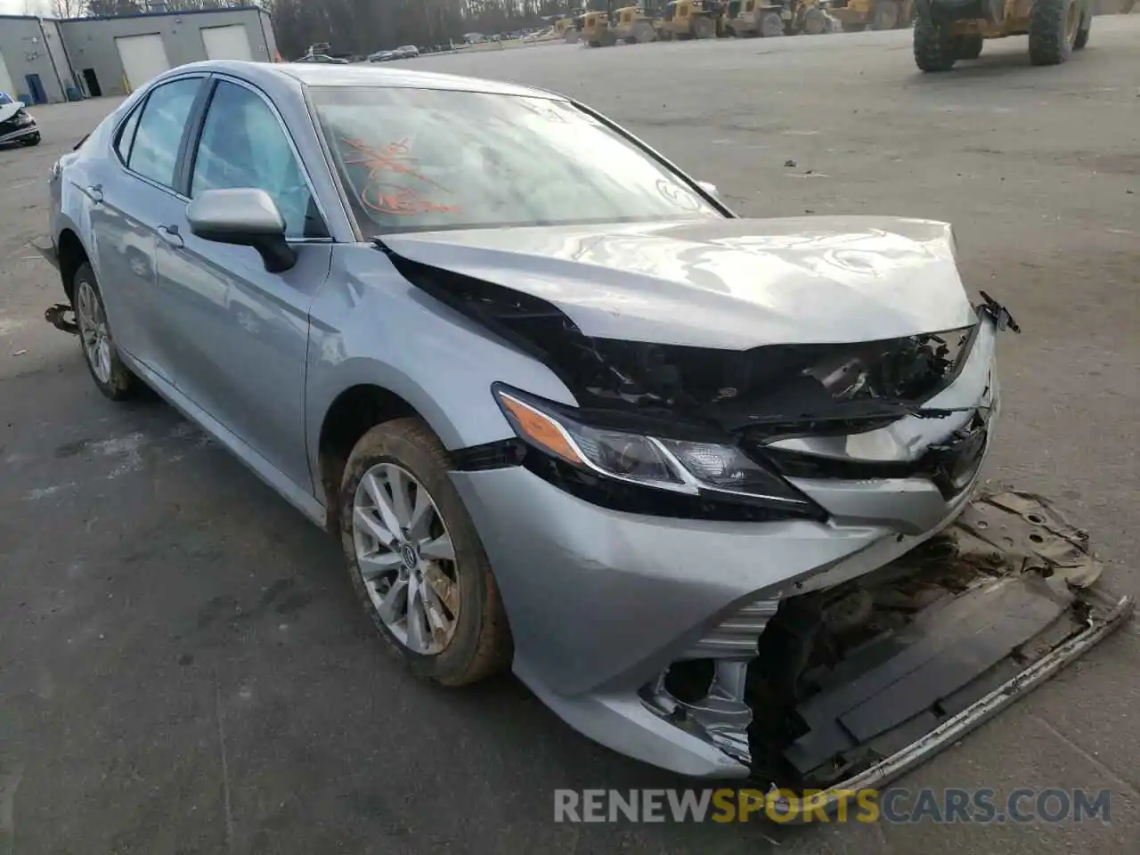 1 Photograph of a damaged car 4T1B11HK2KU252082 TOYOTA CAMRY 2019