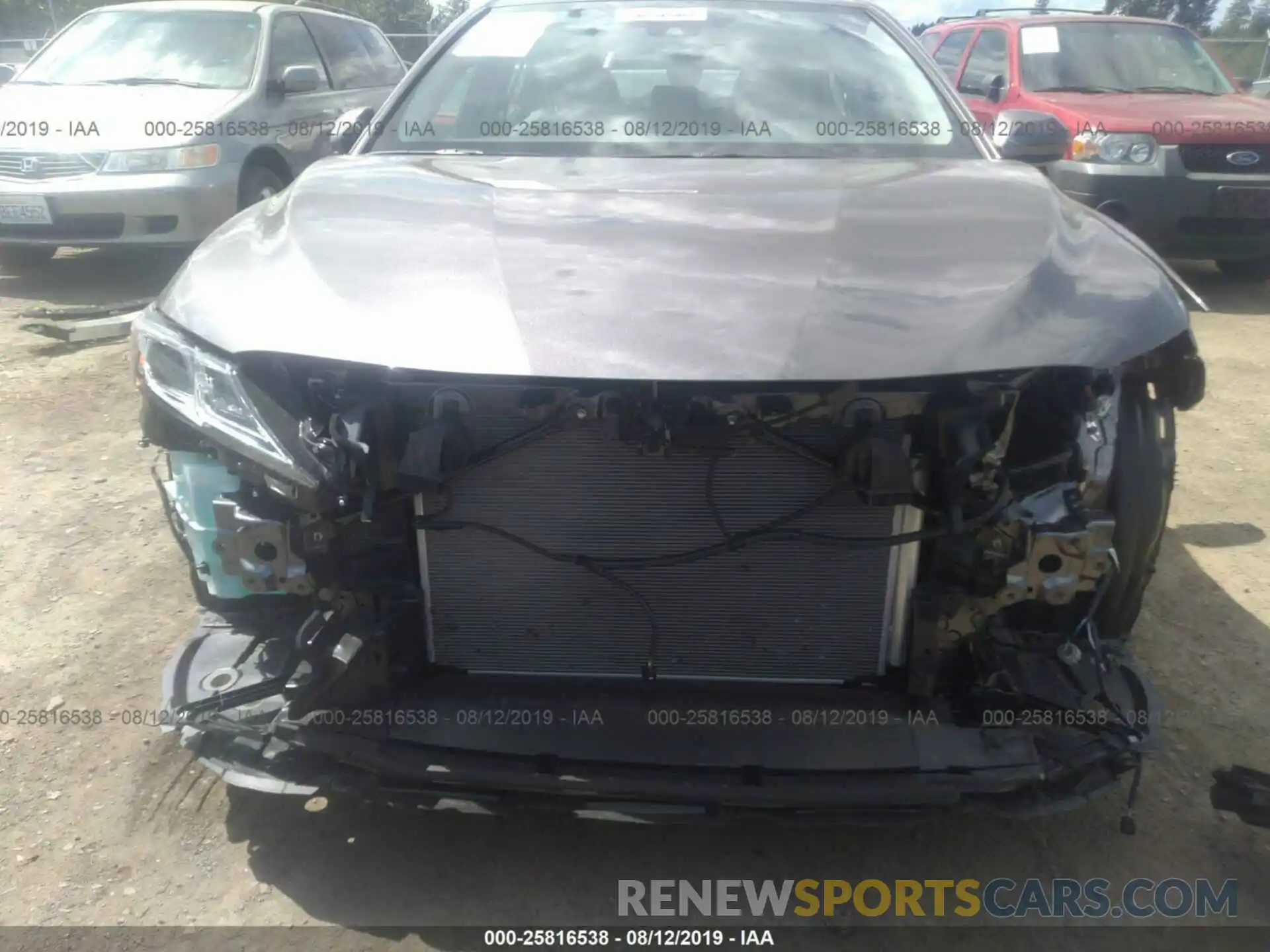 6 Photograph of a damaged car 4T1B11HK2KU252485 TOYOTA CAMRY 2019