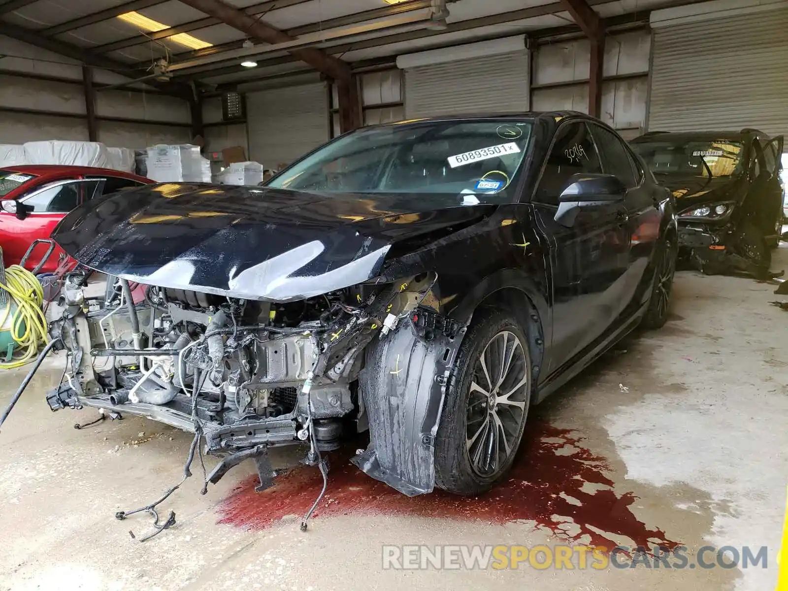 2 Photograph of a damaged car 4T1B11HK2KU252759 TOYOTA CAMRY 2019