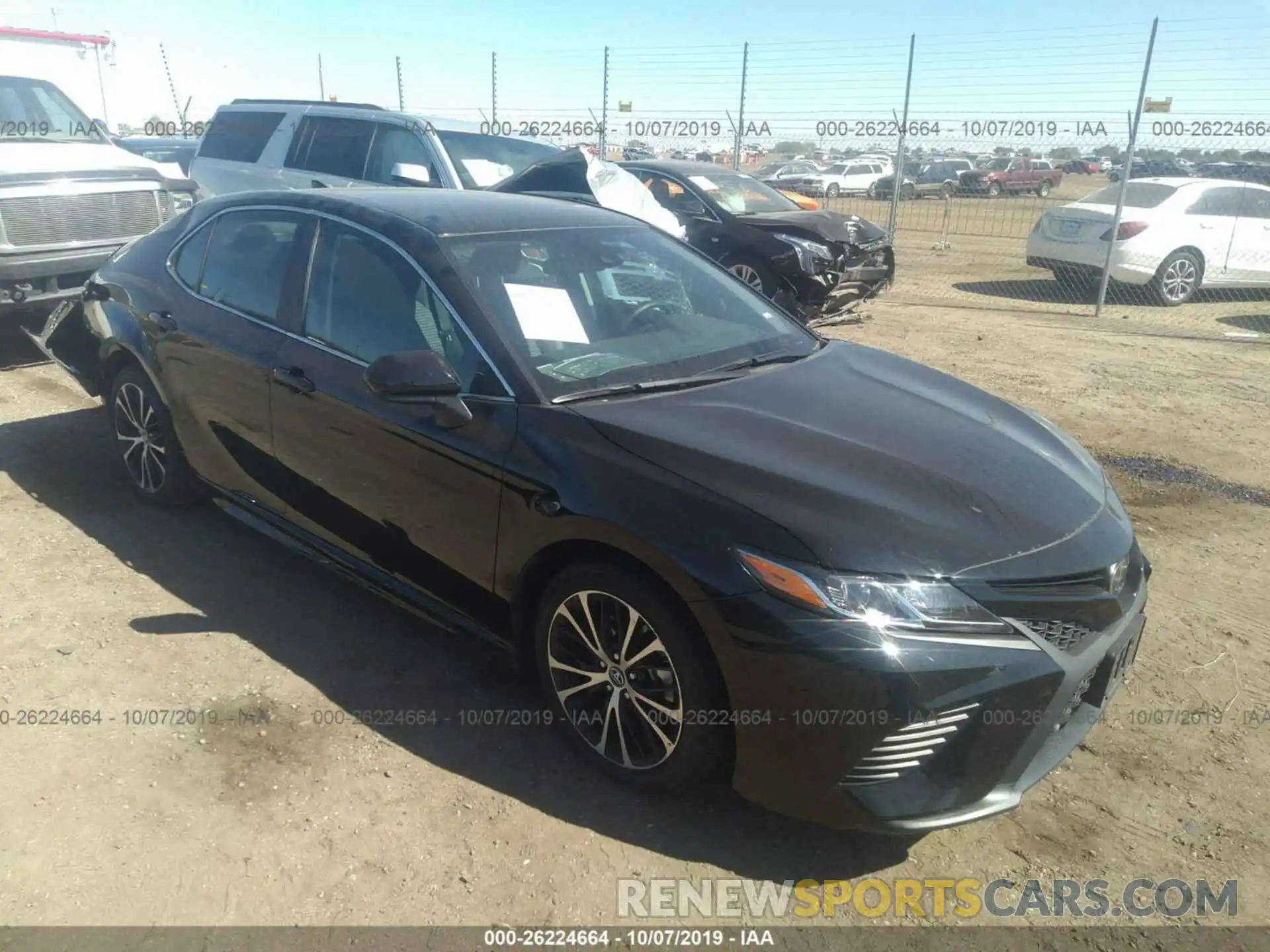 1 Photograph of a damaged car 4T1B11HK2KU254012 TOYOTA CAMRY 2019