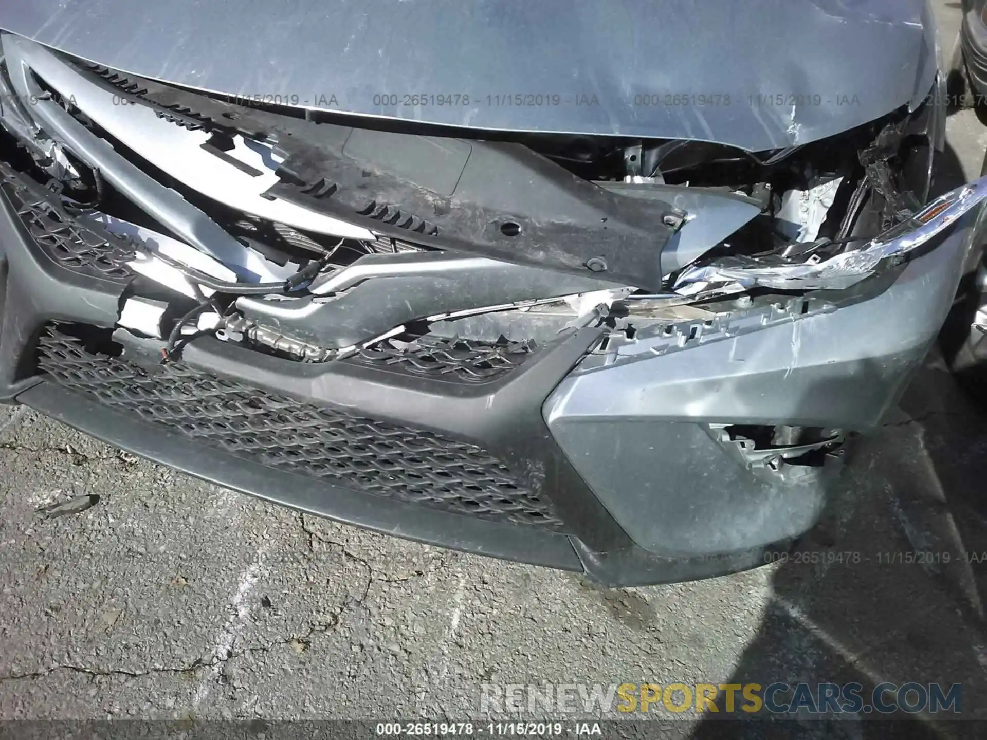 6 Photograph of a damaged car 4T1B11HK2KU254110 TOYOTA CAMRY 2019