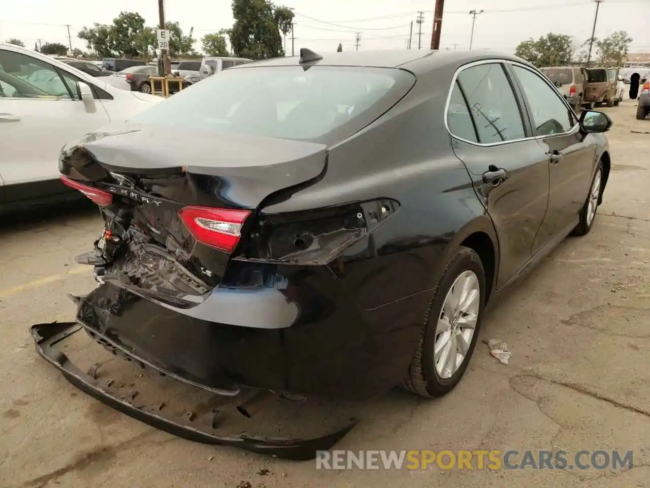 4 Photograph of a damaged car 4T1B11HK2KU254236 TOYOTA CAMRY 2019