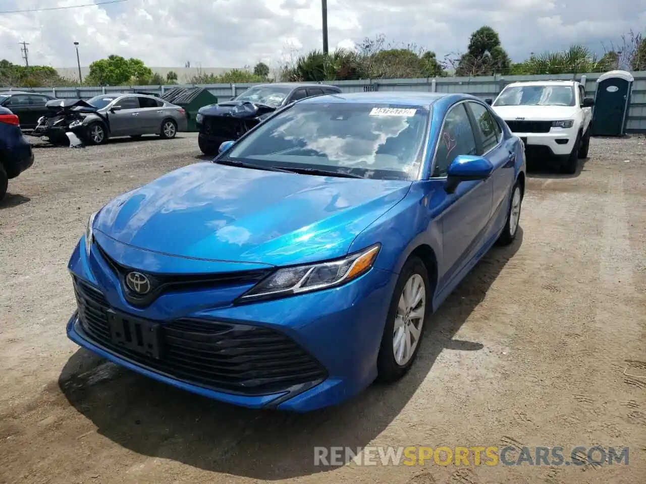 2 Photograph of a damaged car 4T1B11HK2KU254253 TOYOTA CAMRY 2019