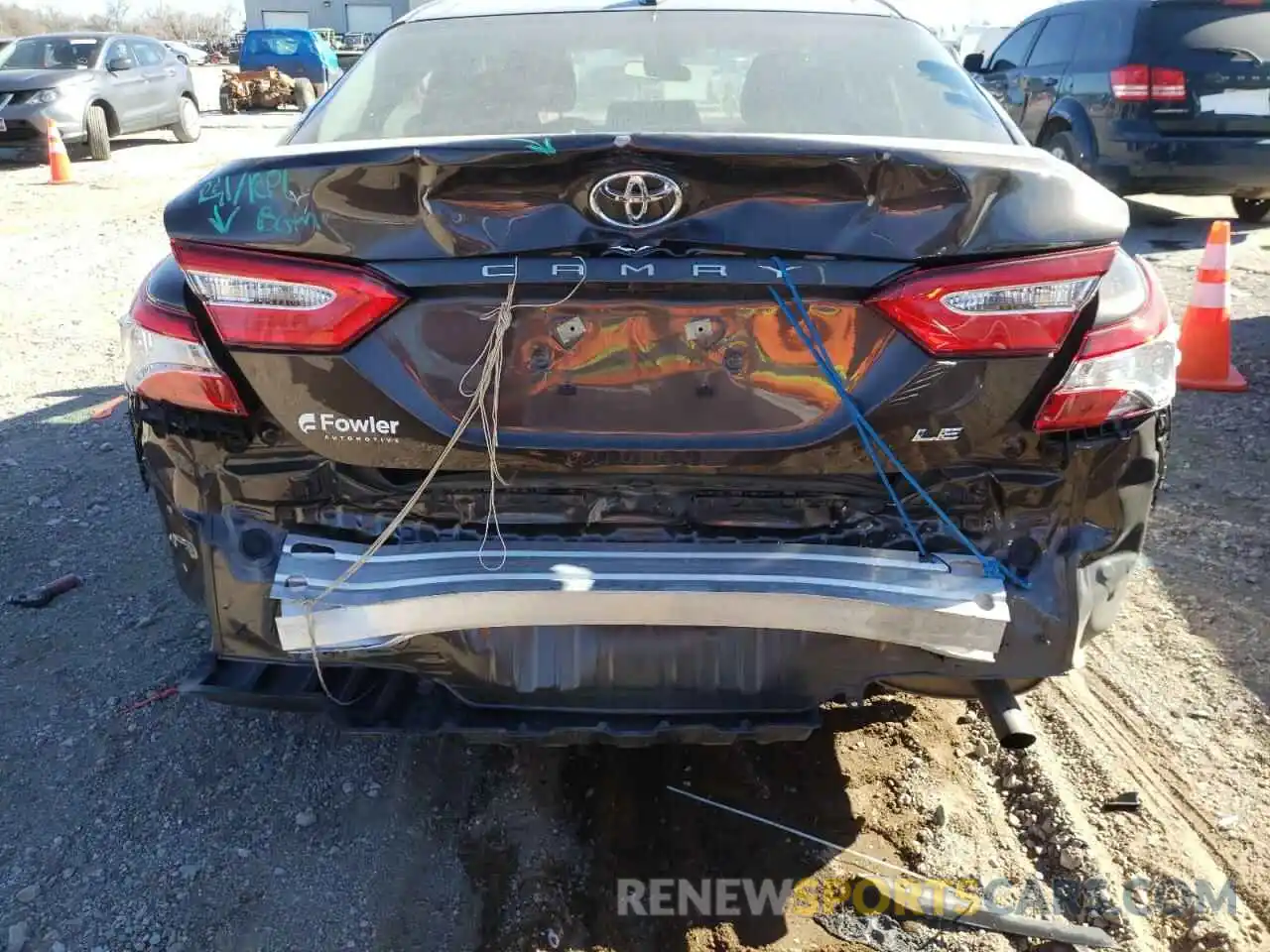 9 Photograph of a damaged car 4T1B11HK2KU255502 TOYOTA CAMRY 2019