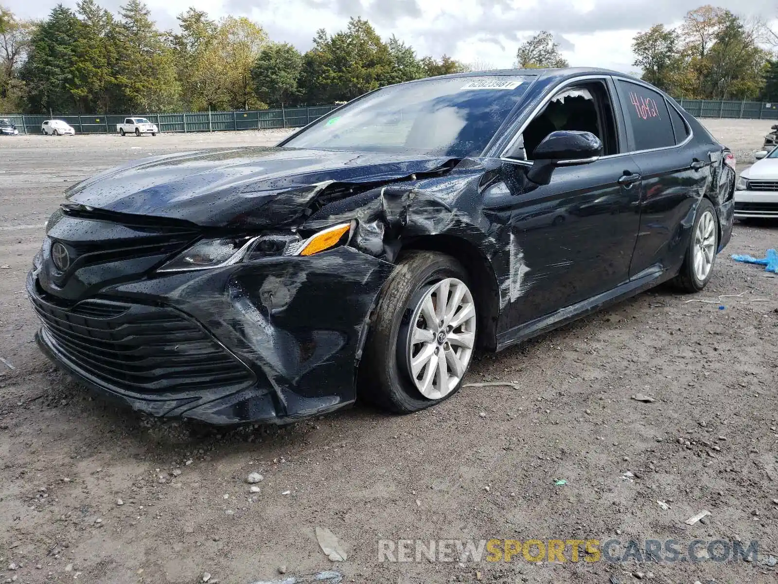 2 Photograph of a damaged car 4T1B11HK2KU255757 TOYOTA CAMRY 2019