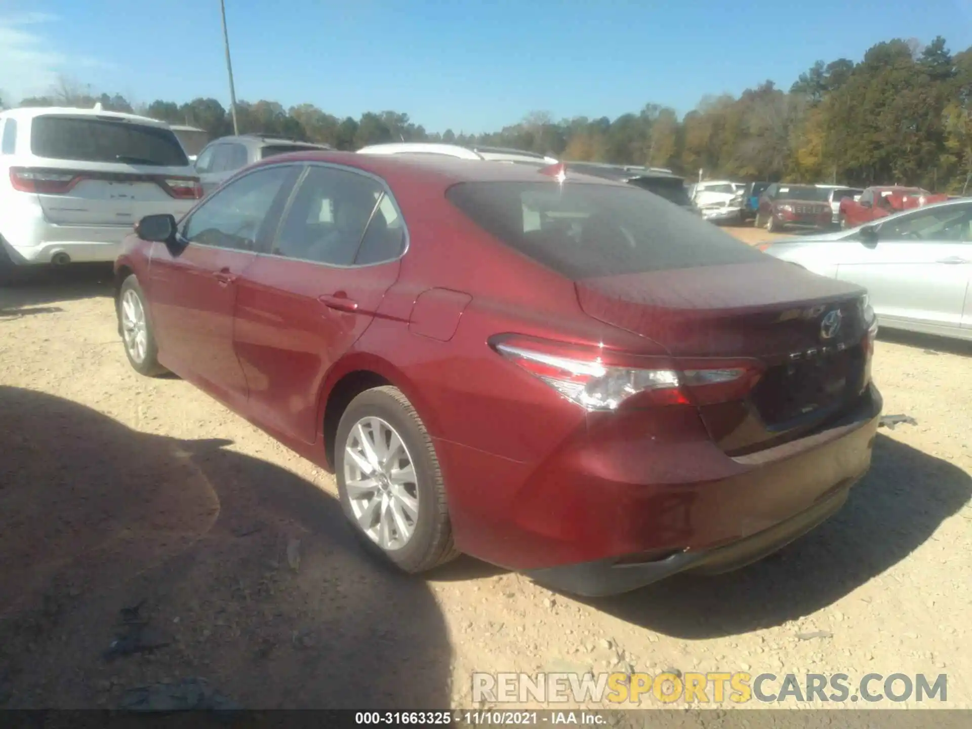 3 Photograph of a damaged car 4T1B11HK2KU257508 TOYOTA CAMRY 2019