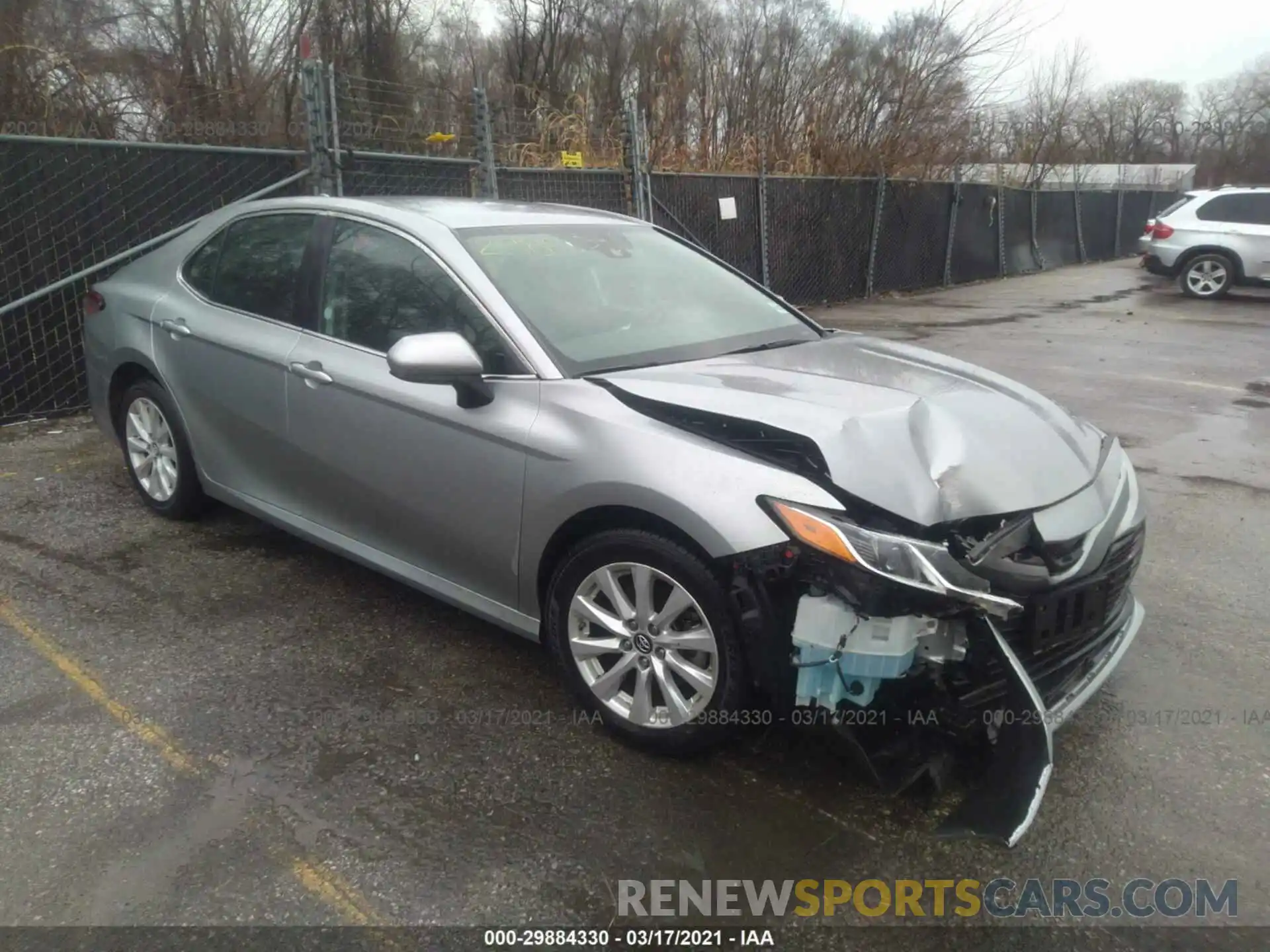 1 Photograph of a damaged car 4T1B11HK2KU257735 TOYOTA CAMRY 2019