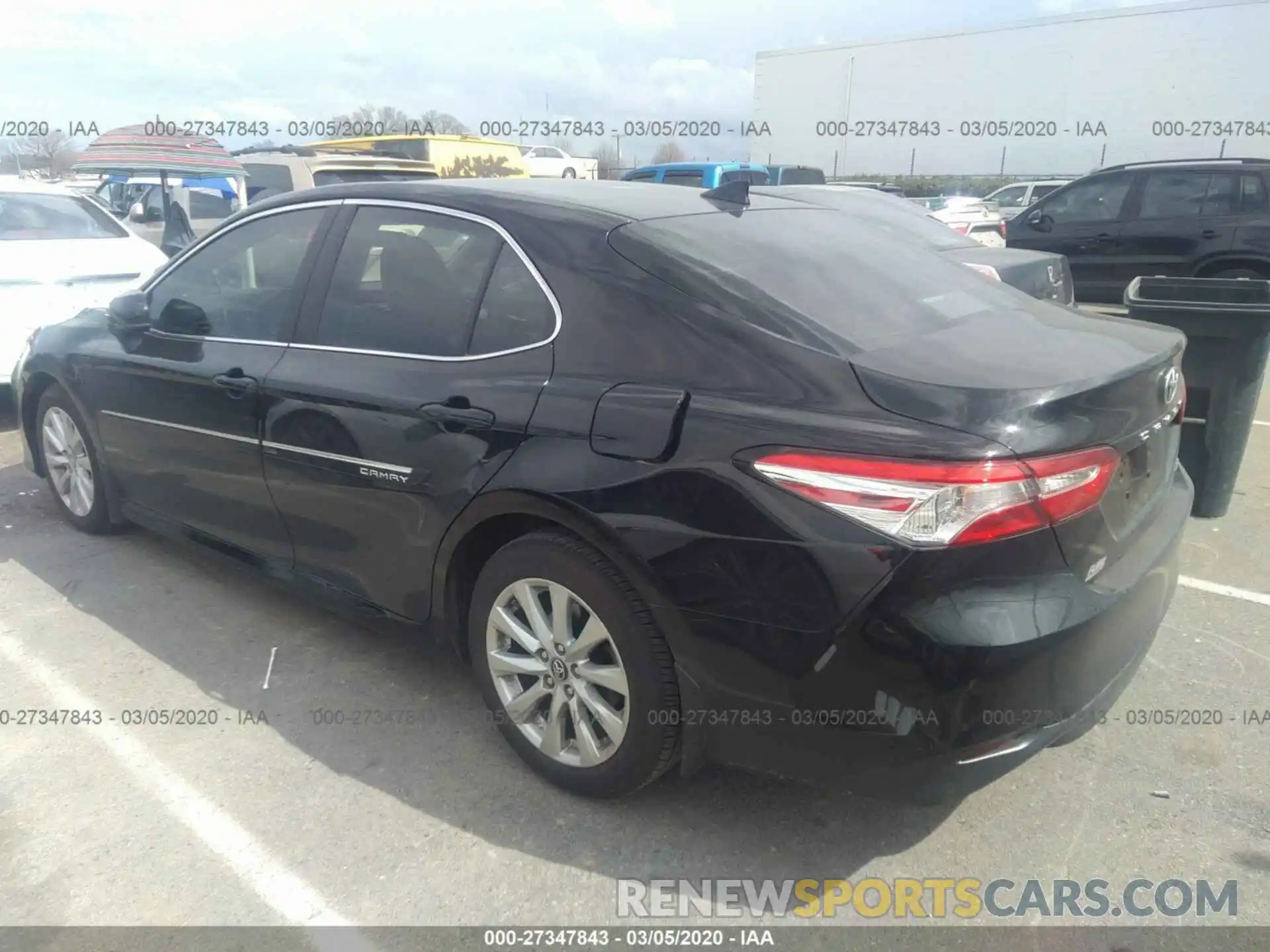 3 Photograph of a damaged car 4T1B11HK2KU259095 TOYOTA CAMRY 2019