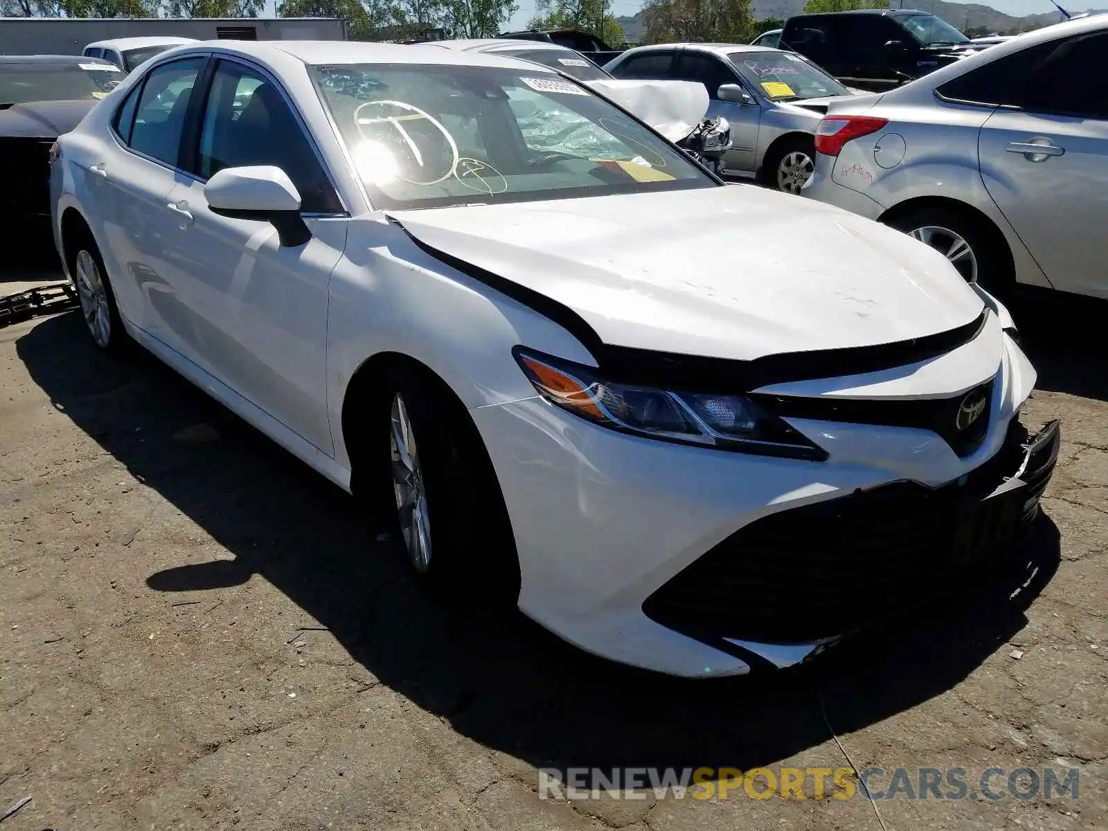 1 Photograph of a damaged car 4T1B11HK2KU259937 TOYOTA CAMRY 2019