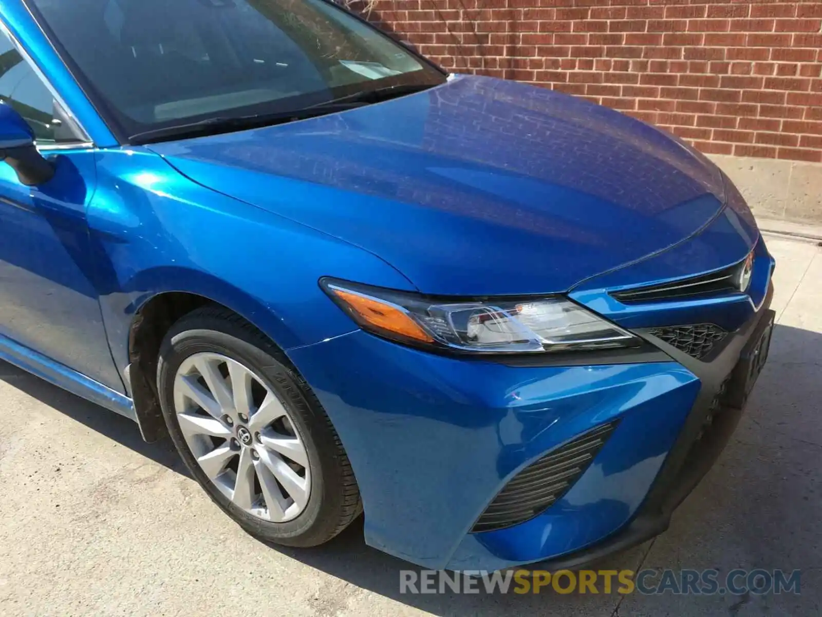 1 Photograph of a damaged car 4T1B11HK2KU260179 TOYOTA CAMRY 2019