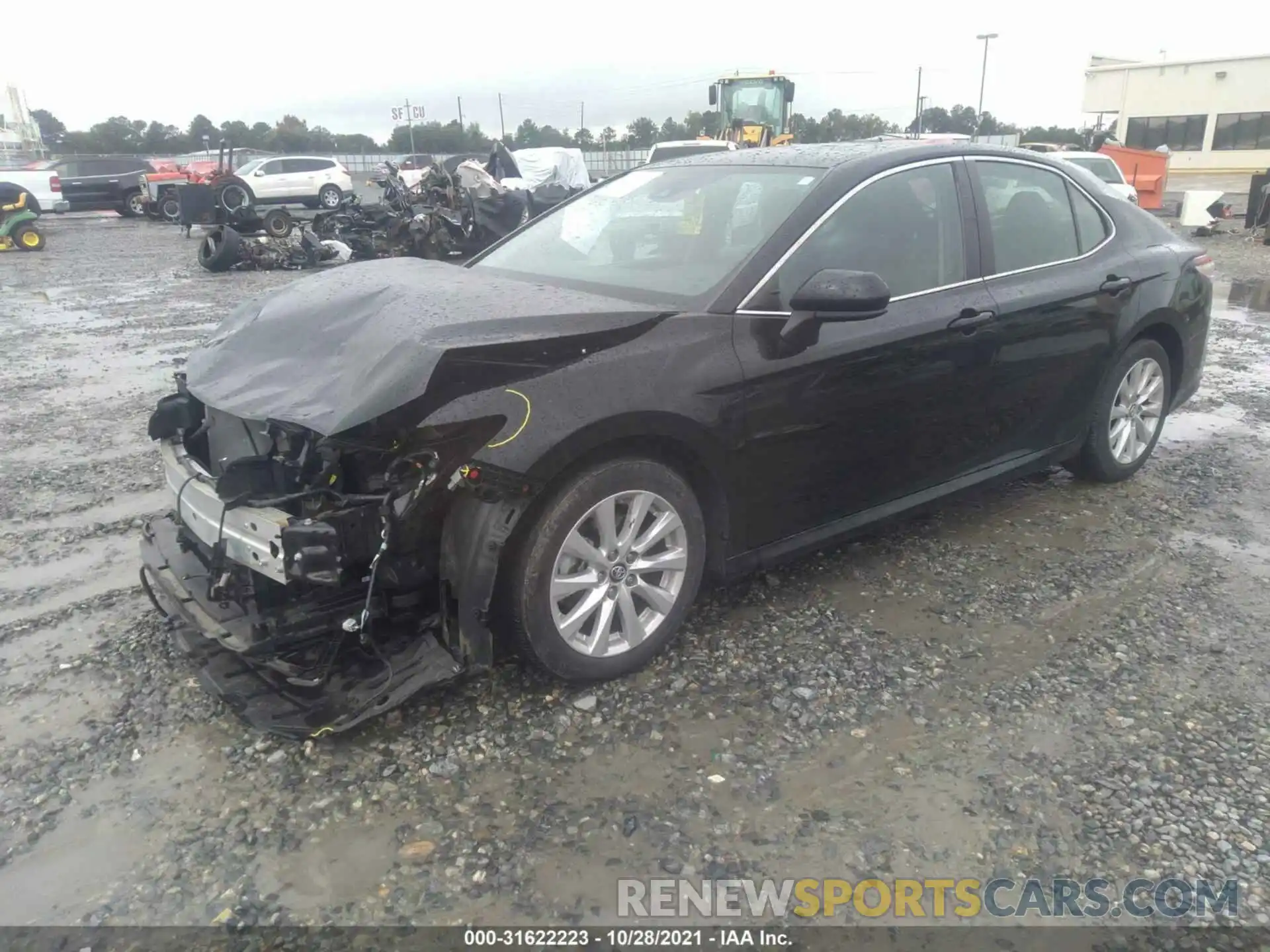 2 Photograph of a damaged car 4T1B11HK2KU260327 TOYOTA CAMRY 2019