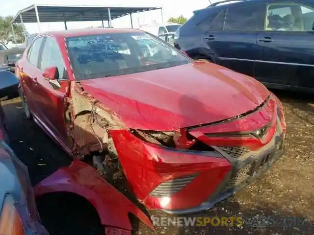 1 Photograph of a damaged car 4T1B11HK2KU260442 TOYOTA CAMRY 2019