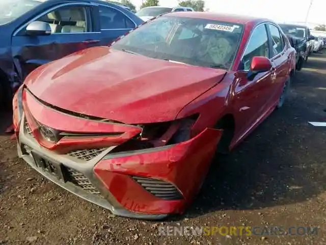 2 Photograph of a damaged car 4T1B11HK2KU260442 TOYOTA CAMRY 2019