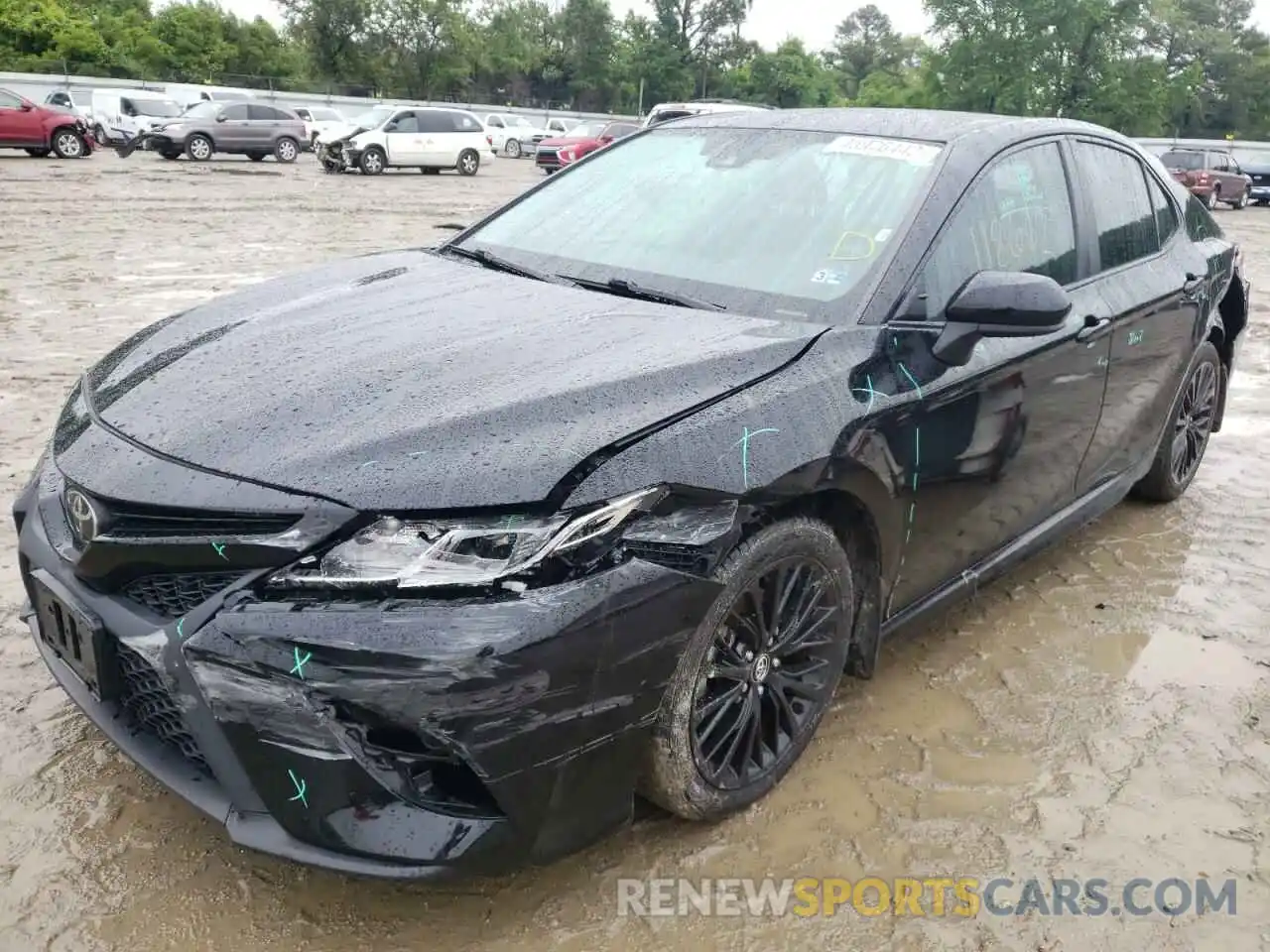 2 Photograph of a damaged car 4T1B11HK2KU260814 TOYOTA CAMRY 2019