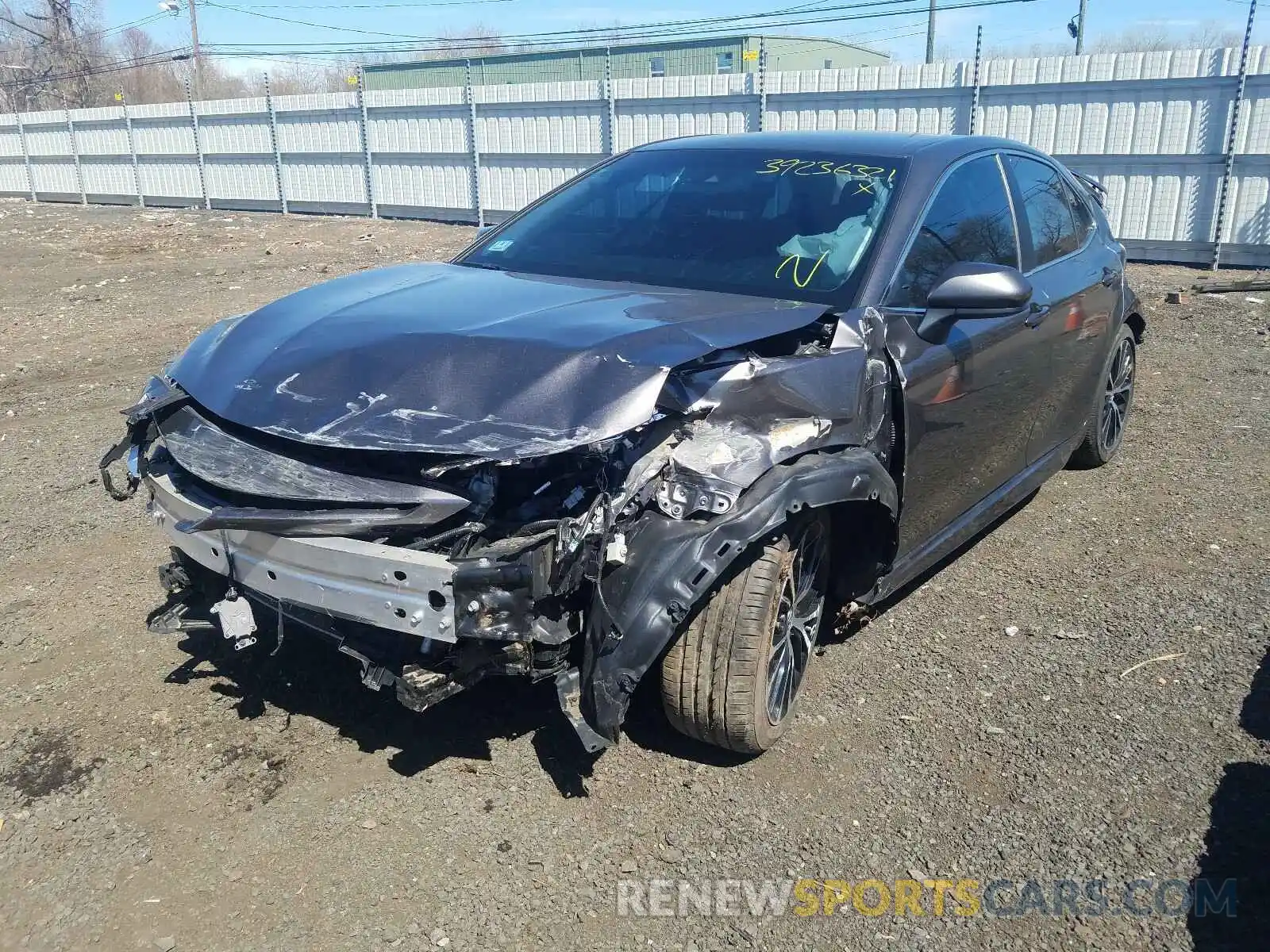 2 Photograph of a damaged car 4T1B11HK2KU261297 TOYOTA CAMRY 2019