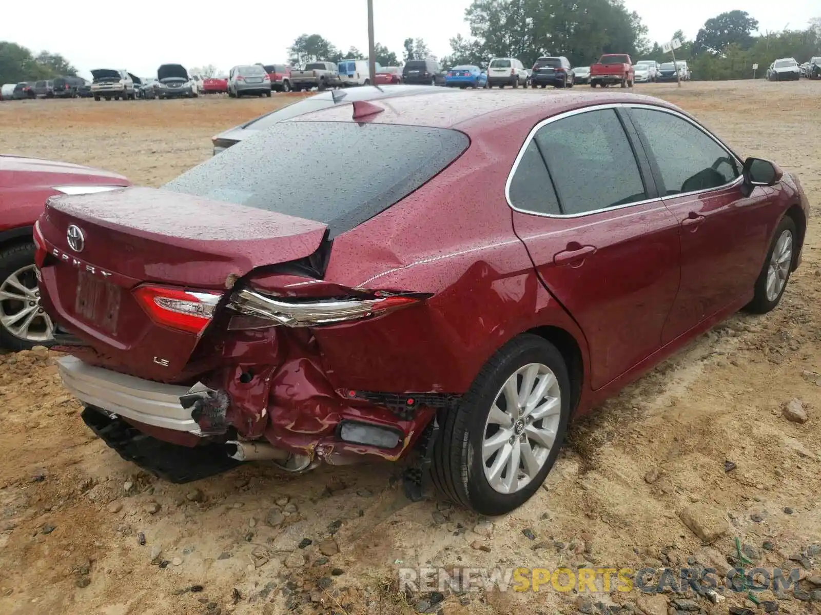 4 Photograph of a damaged car 4T1B11HK2KU263308 TOYOTA CAMRY 2019