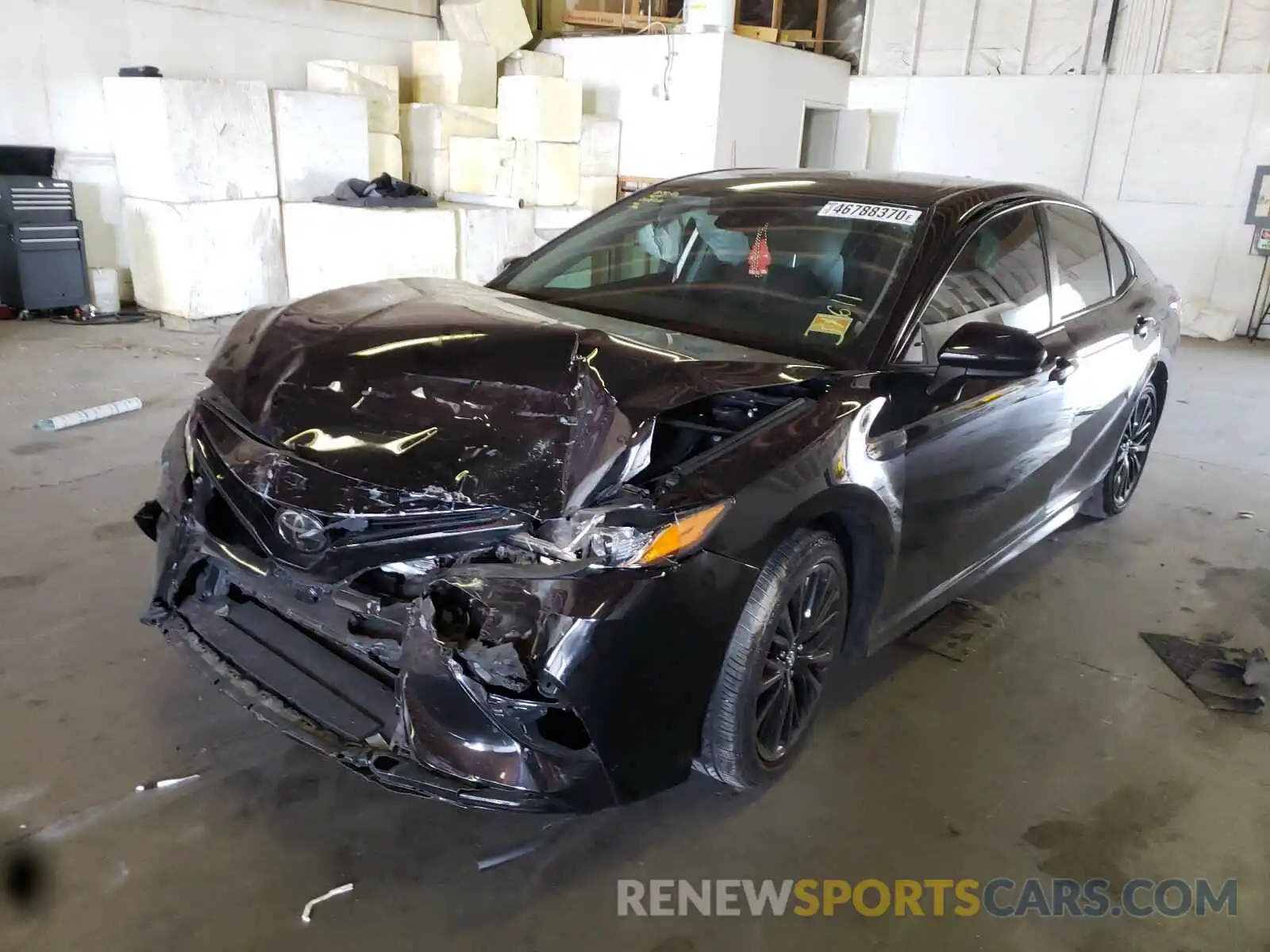 2 Photograph of a damaged car 4T1B11HK2KU263521 TOYOTA CAMRY 2019