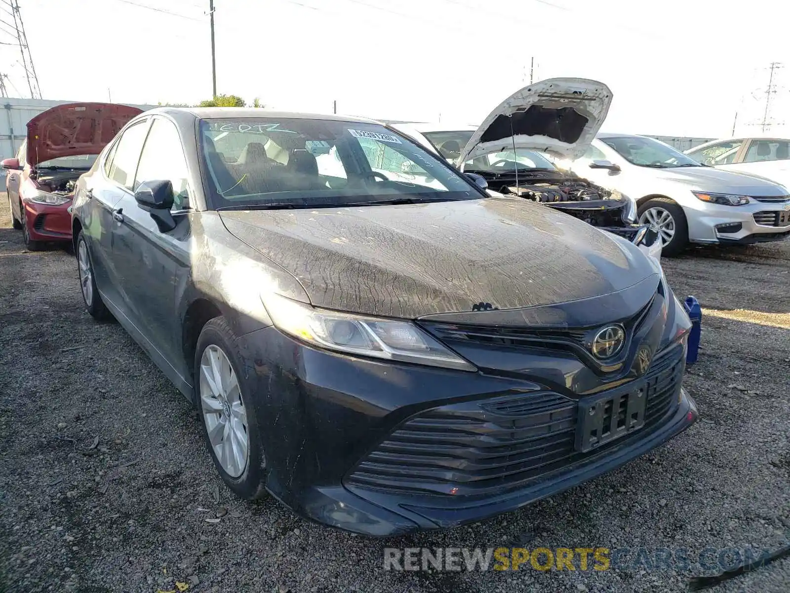 1 Photograph of a damaged car 4T1B11HK2KU264474 TOYOTA CAMRY 2019