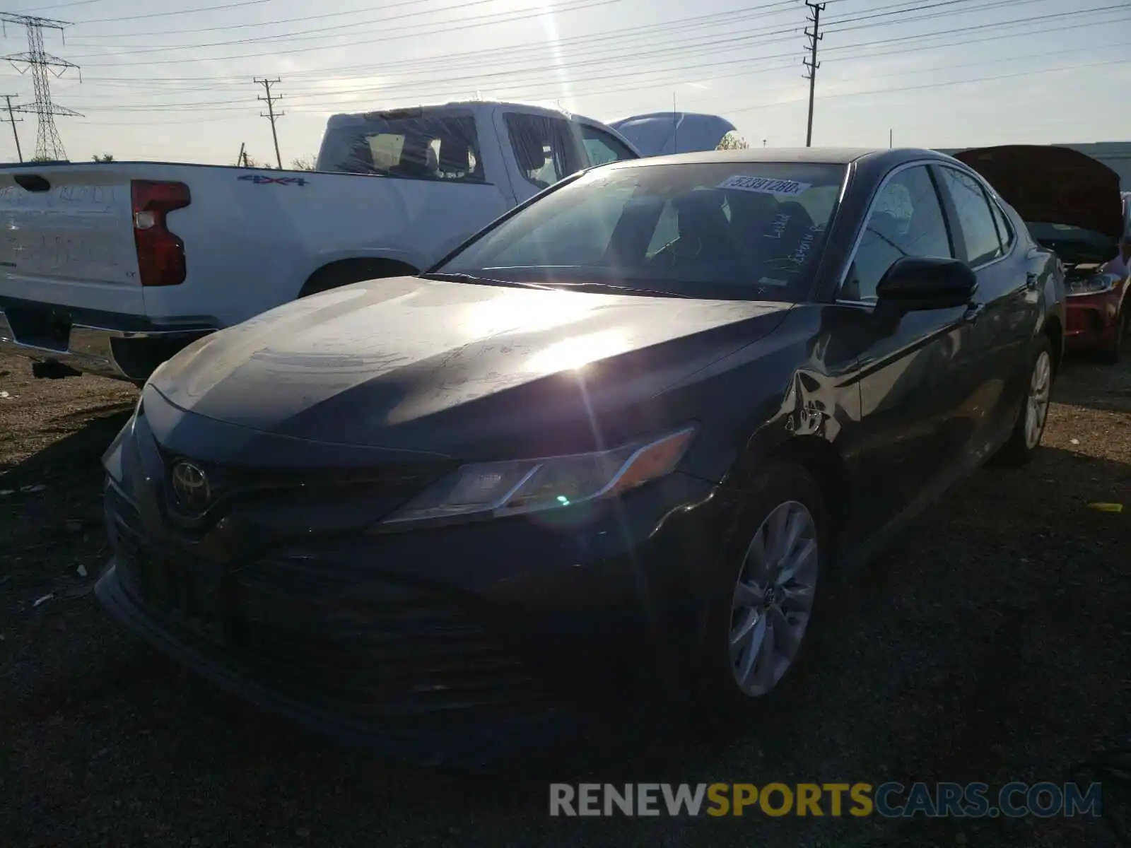 2 Photograph of a damaged car 4T1B11HK2KU264474 TOYOTA CAMRY 2019