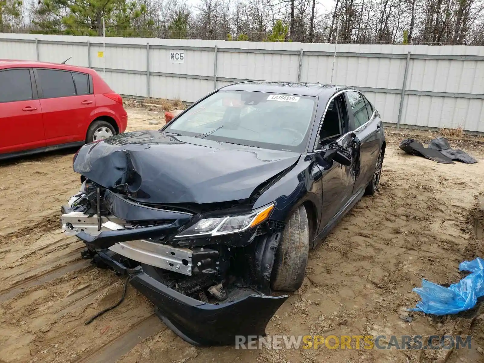 2 Photograph of a damaged car 4T1B11HK2KU264572 TOYOTA CAMRY 2019