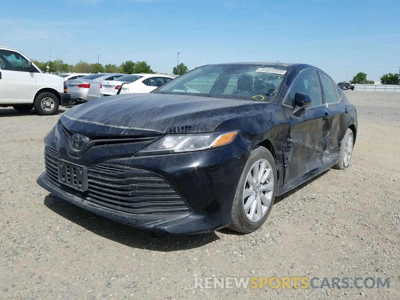 2 Photograph of a damaged car 4T1B11HK2KU266127 TOYOTA CAMRY 2019