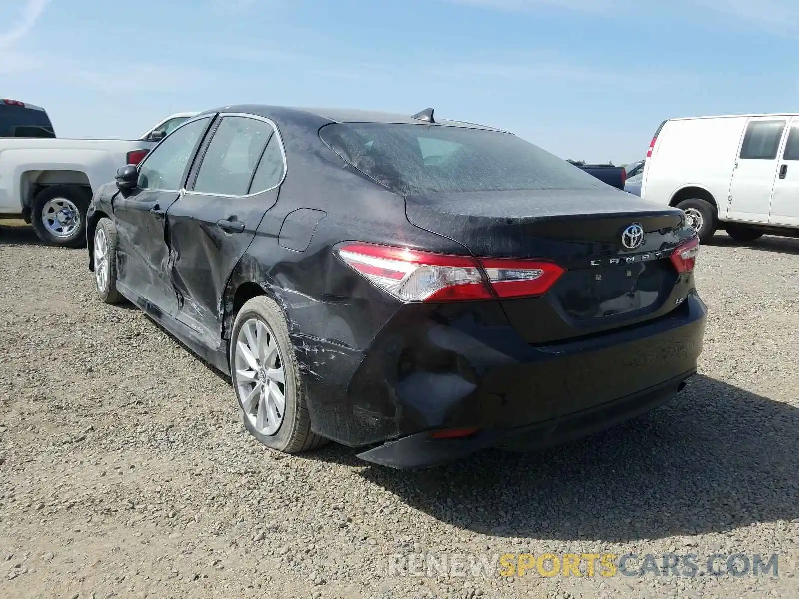 3 Photograph of a damaged car 4T1B11HK2KU266127 TOYOTA CAMRY 2019