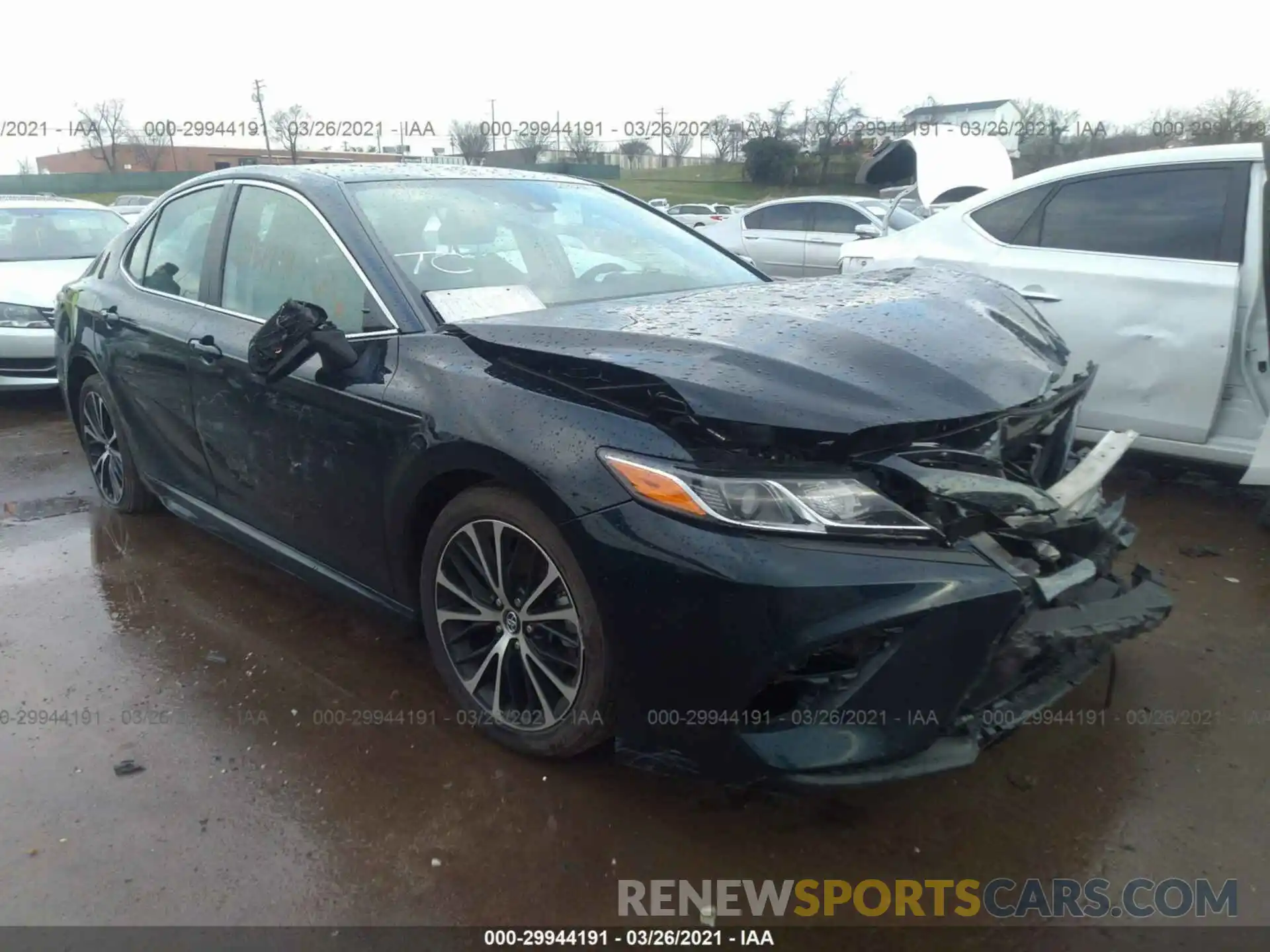 1 Photograph of a damaged car 4T1B11HK2KU266824 TOYOTA CAMRY 2019