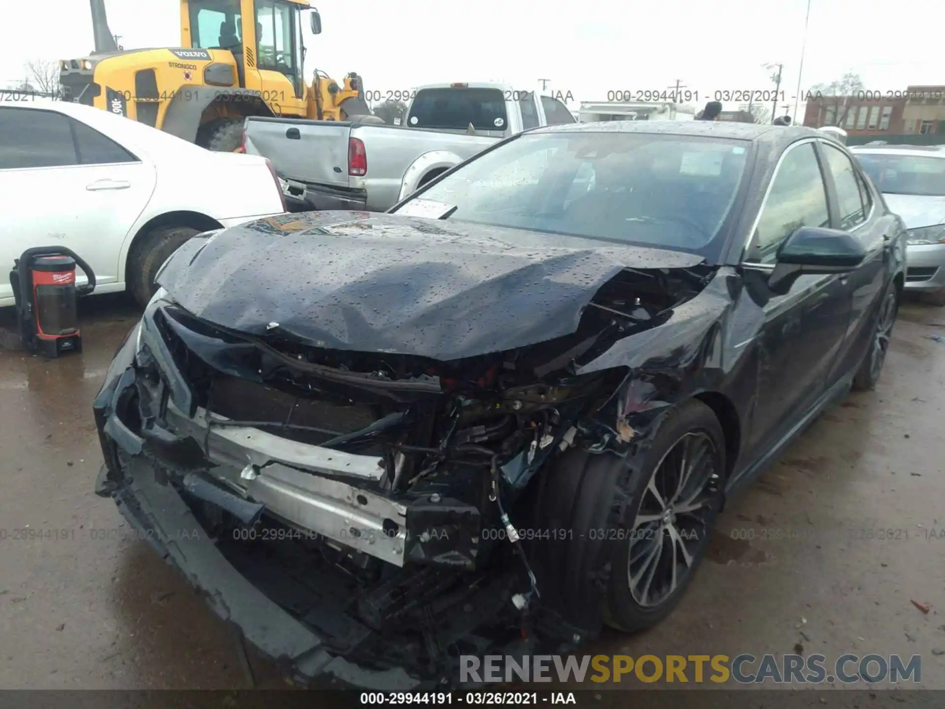 2 Photograph of a damaged car 4T1B11HK2KU266824 TOYOTA CAMRY 2019