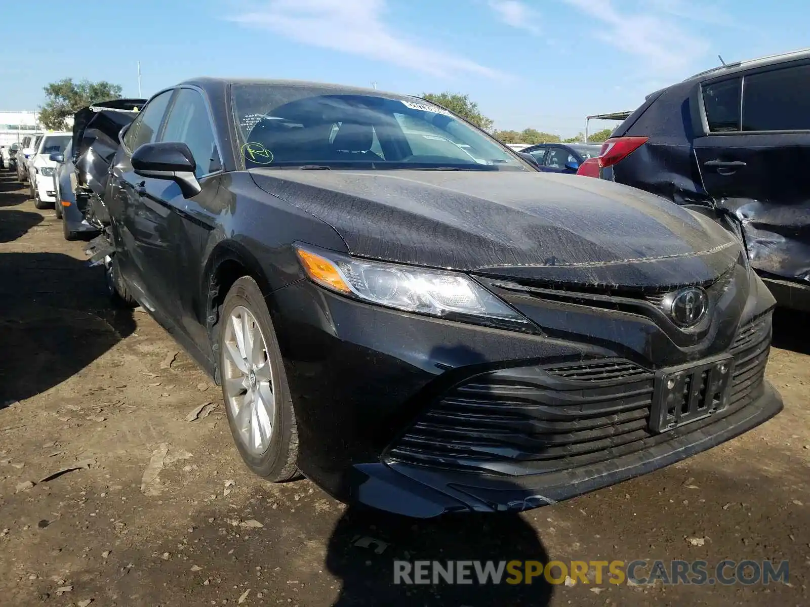 1 Photograph of a damaged car 4T1B11HK2KU267830 TOYOTA CAMRY 2019