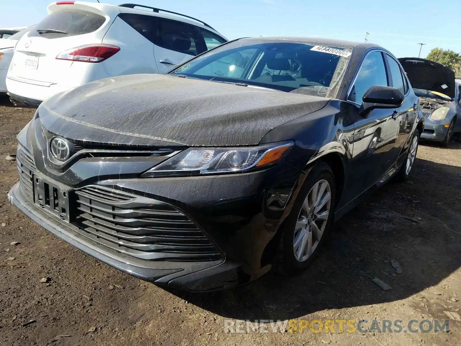 2 Photograph of a damaged car 4T1B11HK2KU267830 TOYOTA CAMRY 2019