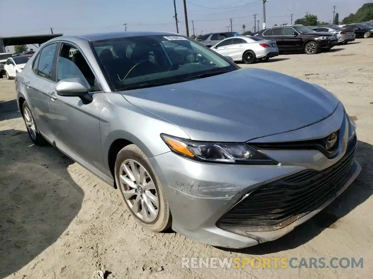 1 Photograph of a damaged car 4T1B11HK2KU269075 TOYOTA CAMRY 2019