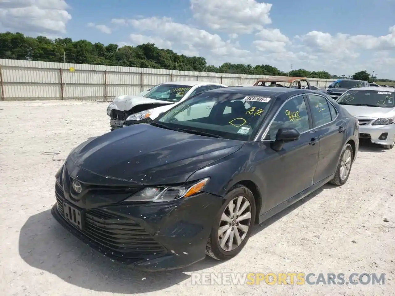 2 Photograph of a damaged car 4T1B11HK2KU269741 TOYOTA CAMRY 2019