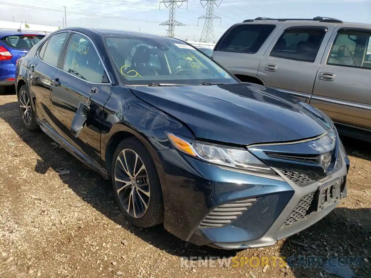 1 Photograph of a damaged car 4T1B11HK2KU271781 TOYOTA CAMRY 2019