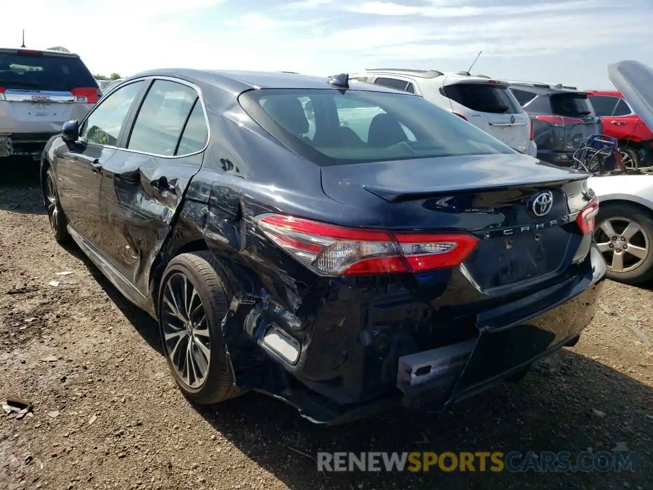 3 Photograph of a damaged car 4T1B11HK2KU271781 TOYOTA CAMRY 2019