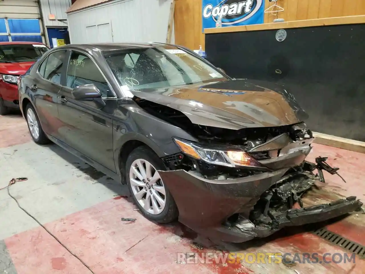 1 Photograph of a damaged car 4T1B11HK2KU272266 TOYOTA CAMRY 2019